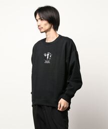 裏起毛刺繍BIGトレーナー(M1)