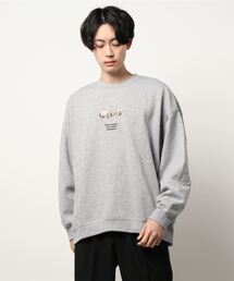 裏起毛刺繍BIGトレーナー(M1)