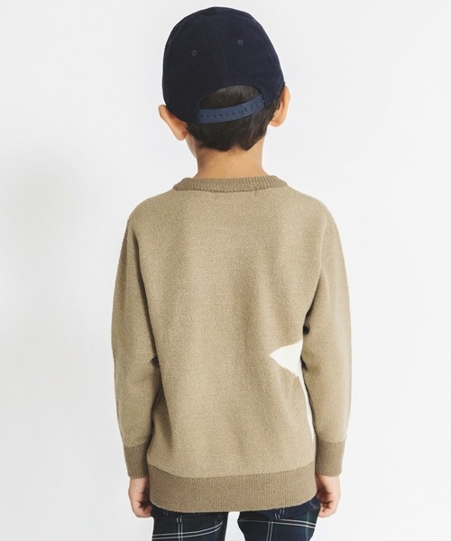 BRANSHES(ブランシェス)の「【洗濯機で洗える】スターウォッシャブルニット(ニット/セーター・キッズ・アイボリー/ベージュ・140/90/120/100/130/110/150)」の20枚目の写真