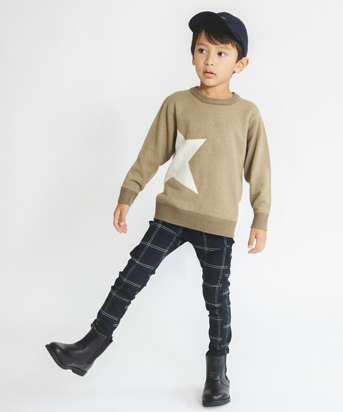 BRANSHES(ブランシェス)の「【洗濯機で洗える】スターウォッシャブルニット(ニット/セーター・キッズ・アイボリー/ベージュ・140/90/120/100/130/110/150)」の21枚目の写真