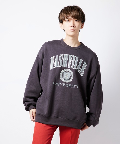 re_k by JUNRED（レクバイジュンレッド）の「re_k by JUNRED / バルーンスリーブBIGスウェット（スウェット・メンズ・ブラック系その他/ライトグレー/ライトグリーン/ブラック系その他2/モスグリーン/グレー・S/M/L/LL）」の10枚目の写真