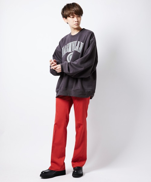 re_k by JUNRED（レクバイジュンレッド）の「re_k by JUNRED / バルーンスリーブBIGスウェット（スウェット・メンズ・ブラック系その他/ライトグレー/ライトグリーン/ブラック系その他2/モスグリーン/グレー・S/M/L/LL）」の13枚目の写真