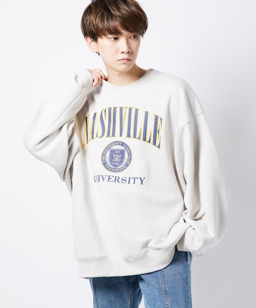 re_k by JUNRED（レクバイジュンレッド）の「re_k by JUNRED / バルーンスリーブBIGスウェット（スウェット・メンズ・ブラック系その他/ライトグレー/ライトグリーン/ブラック系その他2/モスグリーン/グレー・S/M/L/LL）」の18枚目の写真