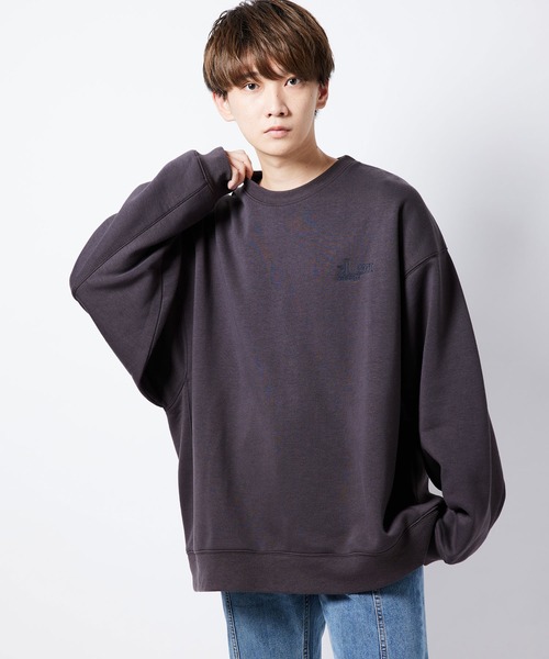 re_k by JUNRED（レクバイジュンレッド）の「re_k by JUNRED / バルーンスリーブBIGスウェット（スウェット・メンズ・ブラック系その他/ライトグレー/ライトグリーン/ブラック系その他2/モスグリーン/グレー・S/M/L/LL）」の14枚目の写真