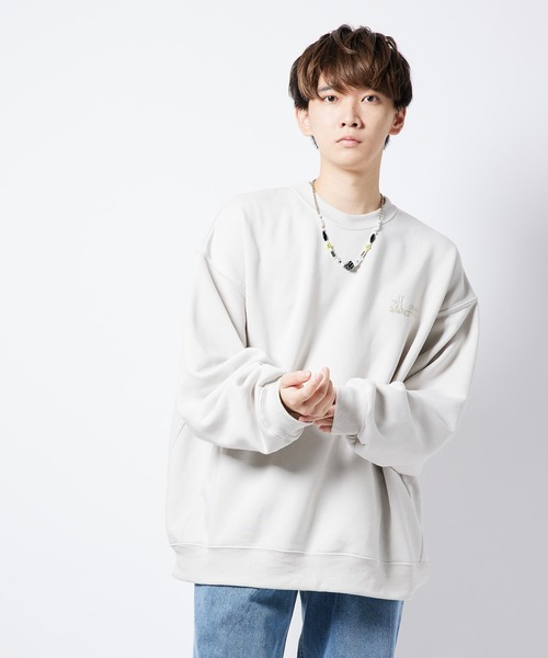 re_k by JUNRED（レクバイジュンレッド）の「re_k by JUNRED / バルーンスリーブBIGスウェット（スウェット・メンズ・ブラック系その他/ライトグレー/ライトグリーン/ブラック系その他2/モスグリーン/グレー・S/M/L/LL）」の22枚目の写真