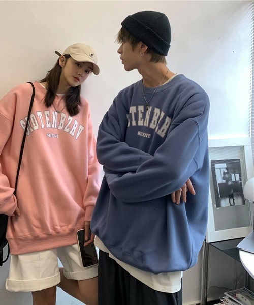 NOWLE(ノウル)の「【NOWLE】カレッジロゴ カラー スウェット(スウェット・メンズ・ブラック/グレー/ホワイト/ブルー・MEDIUM/LARGE/X-LARGE/XX-LARGE)」の17枚目の写真