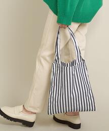 BEAUTY&YOUTH UNITED ARROWS | BY ストライプポータブルバッグ ∴(トートバッグ)