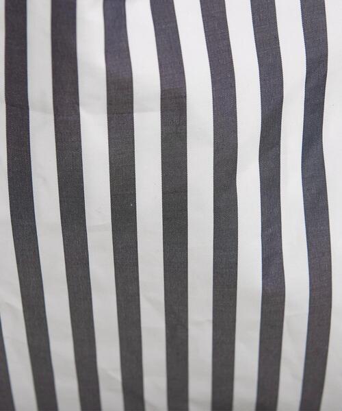 BEAUTY&YOUTH UNITED ARROWS（ビューティーアンドユースユナイテッドアローズ）の「BY ストライプポータブルバッグ ∴（トートバッグ・レディース・ベージュ/ライトブルー/ライトピンク/ネイビー・FREE）」の12枚目の写真