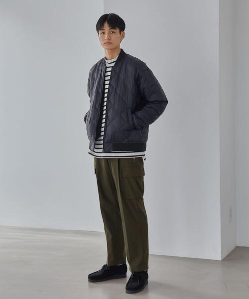 green label relaxing(グリーンレーベルリラクシング)の「TR フラノ カーゴ スラックス -ストレッチ-(カーゴパンツ・メンズ・ブラック/オリーブ・S/M/L/XL)」の7枚目の写真