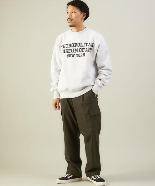 green label relaxing(グリーンレーベルリラクシング)の「TR フラノ カーゴ スラックス -ストレッチ-(カーゴパンツ・メンズ・ブラック/オリーブ・S/M/L/XL)」の5枚目の写真