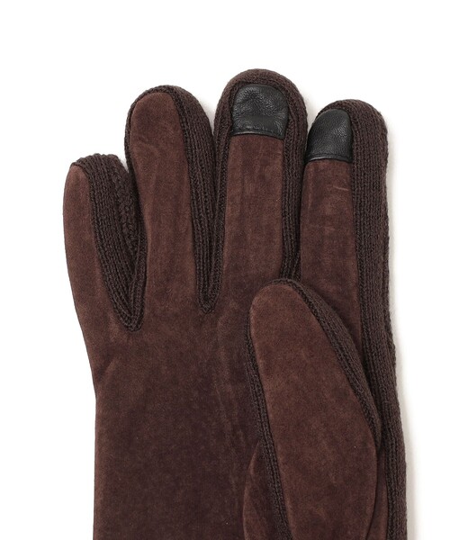 SHIPS any(シップス エニィ)の「SHIPS any: ケーブル ニット グローブ(手袋・メンズ・ブラウン/ブラック/ネイビー・ONE SIZE)」の7枚目の写真