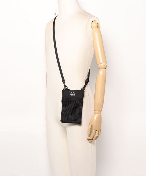 CAMP7（キャンプセブン）の「【CAMP7】メッシュミニバッグ（ショルダーバッグ・メンズ・カーキブラウン/パープル/ブルー/ネイビー/ベージュ/ブラック・フリー）」の10枚目の写真