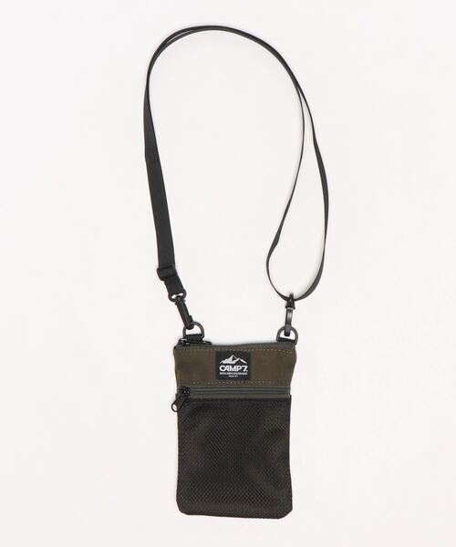 CAMP7（キャンプセブン）の「【CAMP7】メッシュミニバッグ（ショルダーバッグ・メンズ・カーキブラウン/パープル/ブルー/ネイビー/ベージュ/ブラック・フリー）」の13枚目の写真