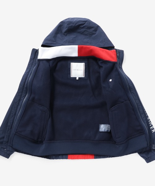 TOMMY HILFIGER（トミーヒルフィガー）の「KIDS 3イン1ジャケット（ブルゾン・キッズ・ネイビー/ピンク・80ｃｍ/90cm/110cm/100cm/120cm）」の7枚目の写真