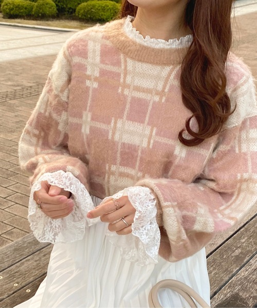 apres jour（アプレジュール）の「アソートあったか起毛ニット【ZOZOTOWN限定アイテム】（ニット/セーター・レディース・その他/ピンク系その他/ブラック系その他/ブラウン系その他・フリー/X-LARGE）」の3枚目の写真