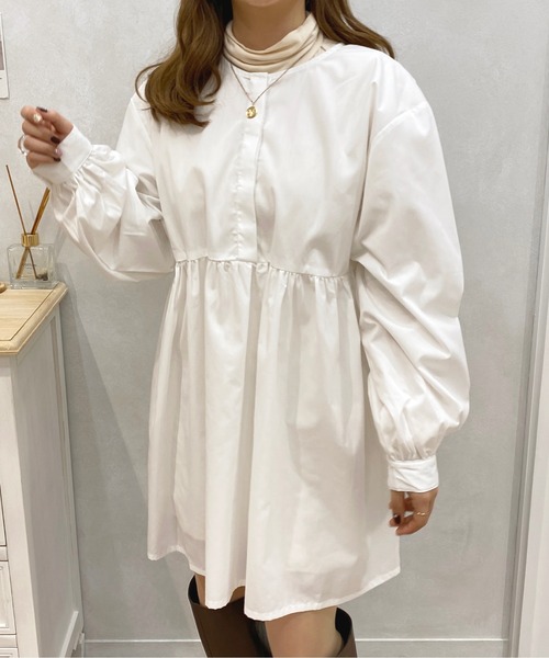 apres jour(アプレジュール)の「アソートチュニックワンピース【ZOZOTOWN限定アイテム】(ワンピース・レディース・ブラック系その他/ブラック/ブラウン系その他/オフホワイト・X-LARGE/フリー)」の12枚目の写真