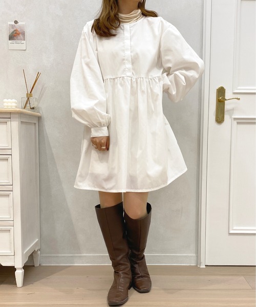 apres jour(アプレジュール)の「アソートチュニックワンピース【ZOZOTOWN限定アイテム】(ワンピース・レディース・ブラック系その他/ブラック/ブラウン系その他/オフホワイト・X-LARGE/フリー)」の18枚目の写真