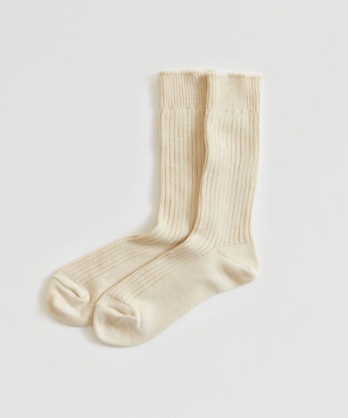 THE SHINZONE（ザ　シンゾーン）の「THE SHINZONE BAGGY SOX 22SMSIT01（ソックス/靴下・レディース・ピンク/ブルー/ホワイト/イエロー/グリーン/オフホワイト・FREE）」の3枚目の写真