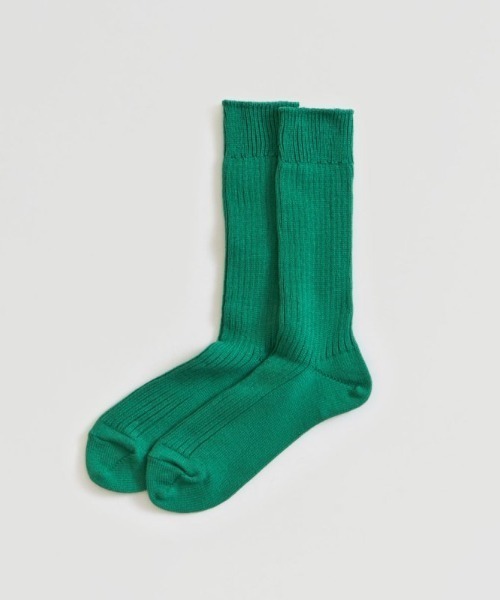 THE SHINZONE（ザ　シンゾーン）の「THE SHINZONE BAGGY SOX 22SMSIT01（ソックス/靴下・レディース・ピンク/ブルー/ホワイト/イエロー/グリーン/オフホワイト・FREE）」の4枚目の写真