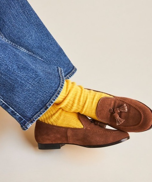 THE SHINZONE（ザ　シンゾーン）の「THE SHINZONE BAGGY SOX 22SMSIT01（ソックス/靴下・レディース・ピンク/ブルー/ホワイト/イエロー/グリーン/オフホワイト・FREE）」の9枚目の写真