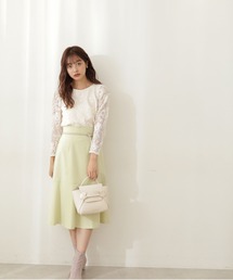 PROPORTION BODY DRESSING | リボン合皮ベルト付きマーメイドスカート / 1212120206(スカート)