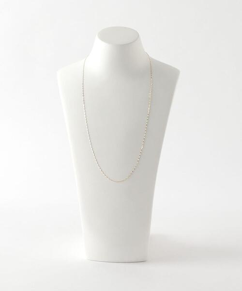 Steven Alan（スティーブンアラン）の「＜frank and easy＞LONG CHAIN NECKLACE GOLD/ネックレス（ネックレス・レディース・ゴールド・FREE）」の4枚目の写真
