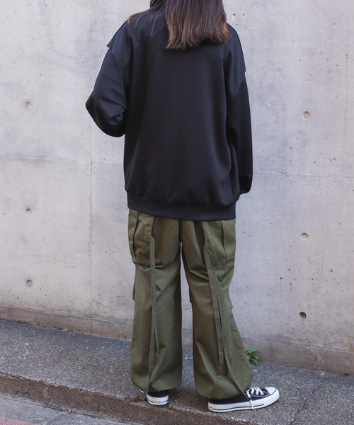 WEGO（ウィゴー）の「WEGO/ライントラックジャケット（その他アウター・レディース・サックスブルー/ブラック・FREE）」の20枚目の写真