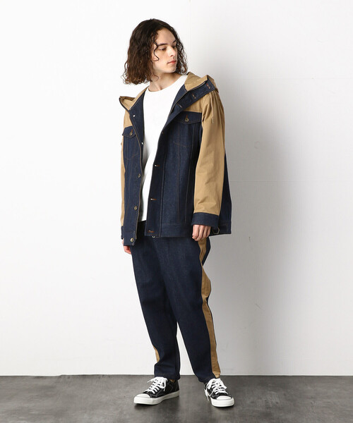 Purple&Yellow（パープルアンドイエロー）の「デニム＆綿ナイロン