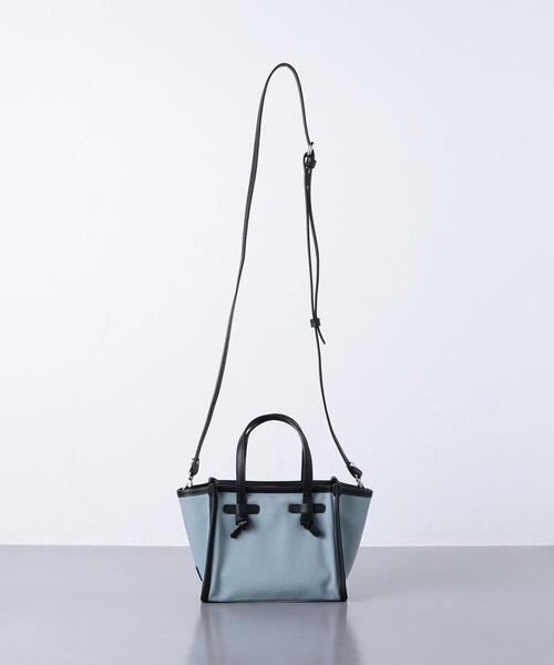 UNITED ARROWS（ユナイテッドアローズ）の「＜GIANNI CHIARINI＞ミス マルチェッラ バッグ（ショルダーバッグ・レディース・ライトブルー/ブラック・FREE）」の8枚目の写真