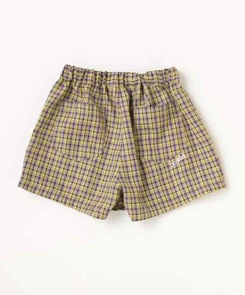 X-girl Stages(エックスガールステージス)の「カラフルギンガムチェックスカパン(スラックス・キッズ・クリーム/ベージュ・100cm/110cm/120cm/130cm/140cm/90cm)」の12枚目の写真