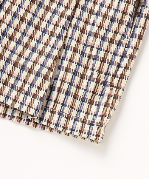 X-girl Stages(エックスガールステージス)の「カラフルギンガムチェックスカパン(スラックス・キッズ・クリーム/ベージュ・100cm/110cm/120cm/130cm/140cm/90cm)」の10枚目の写真