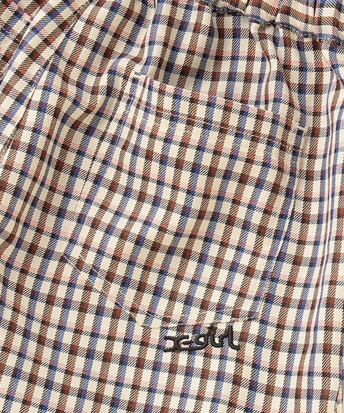 X-girl Stages(エックスガールステージス)の「カラフルギンガムチェックスカパン(スラックス・キッズ・クリーム/ベージュ・100cm/110cm/120cm/130cm/140cm/90cm)」の5枚目の写真