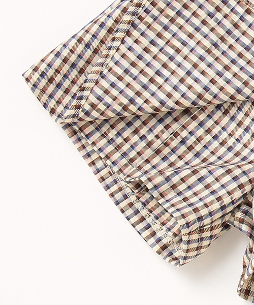 X-girl Stages(エックスガールステージス)の「カラフルギンガムチェックスカパン(スラックス・キッズ・クリーム/ベージュ・100cm/110cm/120cm/130cm/140cm/90cm)」の13枚目の写真