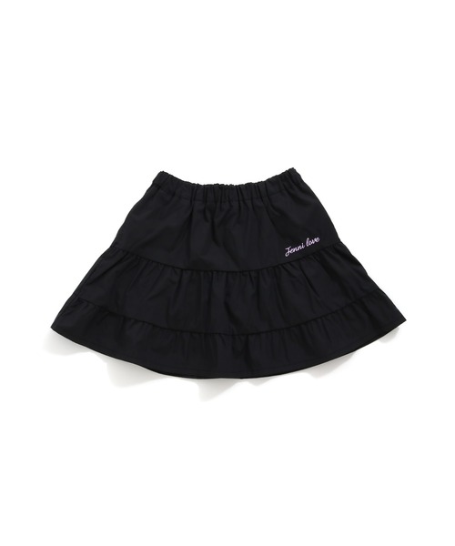 JENNI love（ジェニィラブ）の「シンプルロゴティアードスカパン（その他パンツ・キッズ・ミント/ベージュ/ブラック・160cm/130cm/150cm/140cm）」の9枚目の写真