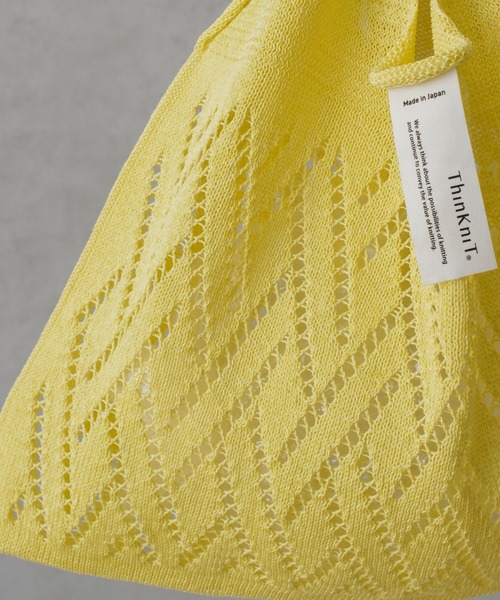 BIRTHDAY BAR（バースデイバー）の「【ThinKniT】marche bag マルシェバッグ（ハンドバッグ・レディース・オフホワイト/イエロー/グリーン/イエロー系その他/ブラック系その他/ブラック/グリーン系その他・フリー）」の17枚目の写真