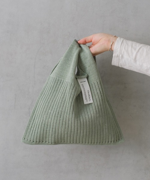 BIRTHDAY BAR（バースデイバー）の「【ThinKniT】marche bag マルシェバッグ（ハンドバッグ・レディース・オフホワイト/イエロー/グリーン/イエロー系その他/ブラック系その他/ブラック/グリーン系その他・フリー）」の10枚目の写真