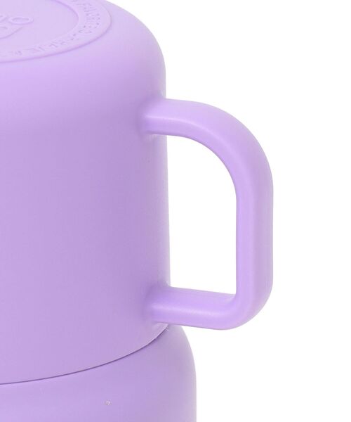 thermo mug（サーモ マグ）の「thermo mug:Trip Bottle（水筒・キッズ・ラベンダー/ネイビー・ONE SIZE）」の15枚目の写真