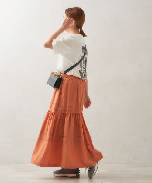 JOURNAL STANDARD（ジャーナルスタンダード）の「yOUコラボPHOTO Tシャツ（Tシャツ/カットソー・レディース・ホワイト/ホワイト系その他2/ホワイト系その他・FREE）」の5枚目の写真