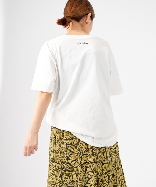 JOURNAL STANDARD（ジャーナルスタンダード）の「yOUコラボPHOTO Tシャツ（Tシャツ/カットソー・レディース・ホワイト/ホワイト系その他2/ホワイト系その他・FREE）」の13枚目の写真