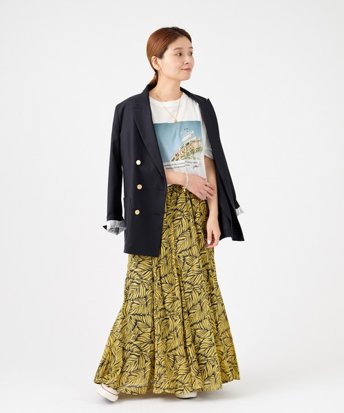 JOURNAL STANDARD（ジャーナルスタンダード）の「yOUコラボPHOTO Tシャツ（Tシャツ/カットソー・レディース・ホワイト/ホワイト系その他2/ホワイト系その他・FREE）」の14枚目の写真