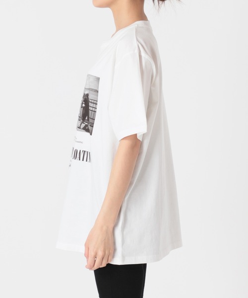 JOURNAL STANDARD（ジャーナルスタンダード）の「yOUコラボPHOTO Tシャツ（Tシャツ/カットソー・レディース・ホワイト/ホワイト系その他2/ホワイト系その他・FREE）」の16枚目の写真