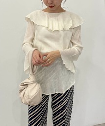 CAPRICIEUX LE'MAGE | 2WAYラッフルカラーブラウス(シャツ/ブラウス)