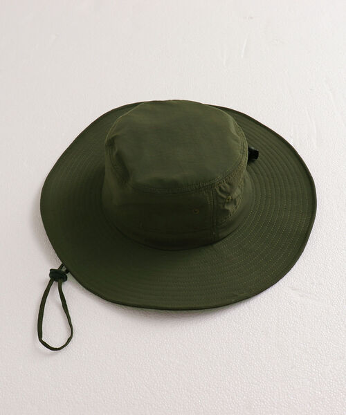 GLOSTER(グロスター)の「【GLOSTER/グロスター】NYLON SAFARI HAT ナイロンサファリハット(ハット・メンズ・ブラック/ベージュ/オリーブ・FREE)」の4枚目の写真