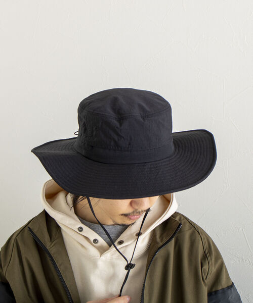 GLOSTER(グロスター)の「【GLOSTER/グロスター】NYLON SAFARI HAT ナイロンサファリハット(ハット・メンズ・ブラック/ベージュ/オリーブ・FREE)」の10枚目の写真