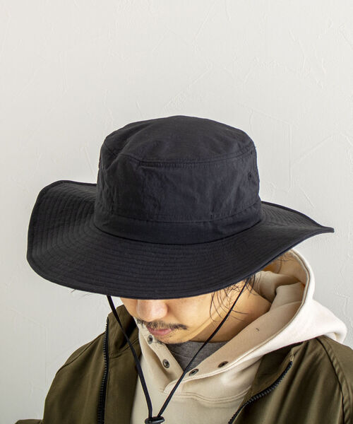 GLOSTER(グロスター)の「【GLOSTER/グロスター】NYLON SAFARI HAT ナイロンサファリハット(ハット・メンズ・ブラック/ベージュ/オリーブ・FREE)」の14枚目の写真
