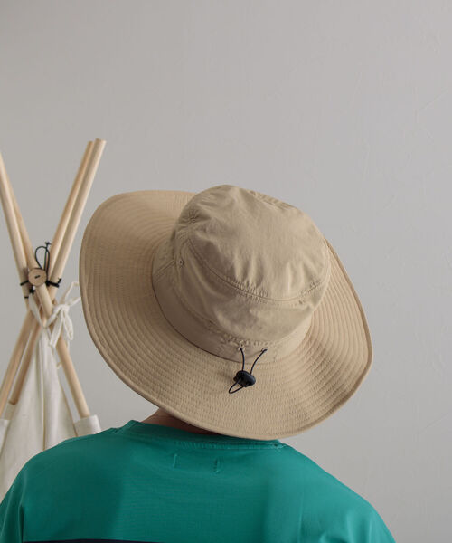GLOSTER(グロスター)の「【GLOSTER/グロスター】NYLON SAFARI HAT ナイロンサファリハット(ハット・メンズ・ブラック/ベージュ/オリーブ・FREE)」の17枚目の写真