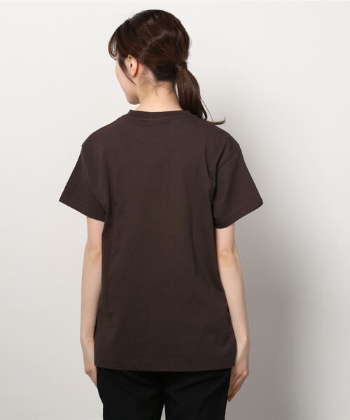 THE SHINZONE（ザ　シンゾーン）の「[THE SHINZONE/ザ シンゾーン] 別注 WESTERN MICHIGAN カレッジロゴプリントTシャツ（Tシャツ/カットソー・レディース・ベージュ/ブラウン/パープル・F）」の19枚目の写真