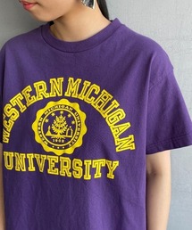 THE SHINZONE | [THE SHINZONE/ザ シンゾーン] 別注 WESTERN MICHIGAN カレッジロゴプリントTシャツ(Tシャツ/カットソー)