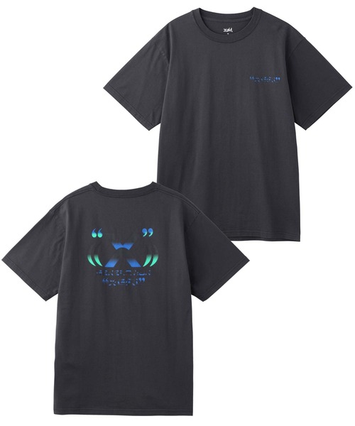 X-girl（エックスガール）の「X-GENERATION S/S TEE（Tシャツ/カットソー・レディース・チャコール/オレンジ/ホワイト・L/S/XL/M）」の19枚目の写真