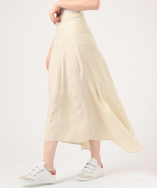 ISABEL MARANT（イザベルマラン）の「ISABEL MARANT ETOILE BRAZEN フレアスカート（スカート・レディース・ホワイト/ブラック・36/34）」の2枚目の写真